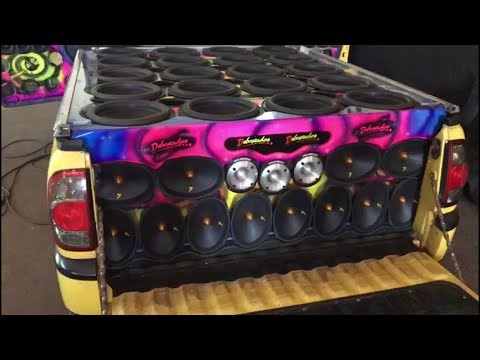 SAVEIRO COM SUBWOOFER E 6X9 ZETTA AUDIO TOCANDO RAP = ILOVEBASSBR