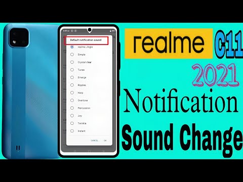 Realme C11 2021 notification sound change | How to change notification sound in Realme C11 2021