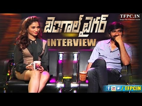 Ravi Teja and Thamannah Interview about Bengal Tiger