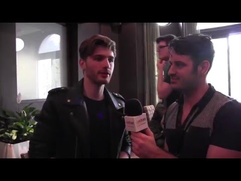 ESCKAZ in London: Interview with Justs (Latvia)  (at London Eurovision Party)