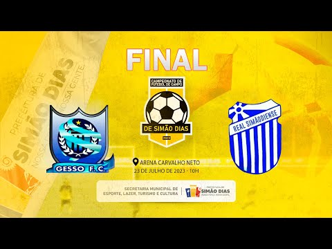 GRANDE FINAL - GESSO F.C X REAL SIMÃODIENSE