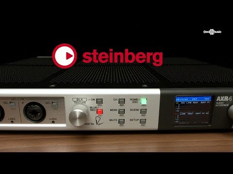 Steinberg AXR4T Thunderbolt 2 Audio Interface | Gear4music Overview