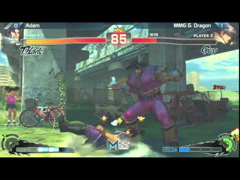 SSF4: MMG G. Dragon vs Adam - Alpha Clash 10