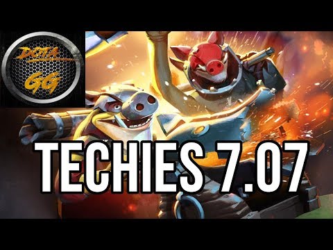 German Techies 7.07 Way to 5K - Let's Play Dota 2 Gameplay Deutsch