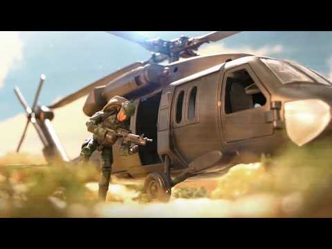 1:18 Scale World Peacekeepers stop motion video