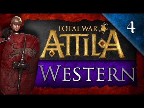 Total War: Attila - Western Roman Empire Campaign Ep. 4