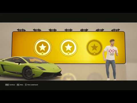 FORZA HORIZON 4 | Waterfall Stunt Max Distance 143m | Lambhorghini  Gallardo | Epic Stunt #mustwatch