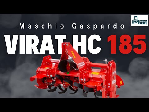 Maschio Gaspardo Virat HC-185 Rotavator | जानिए पूरी जानकारी Maschio के Specialist से | #maschio