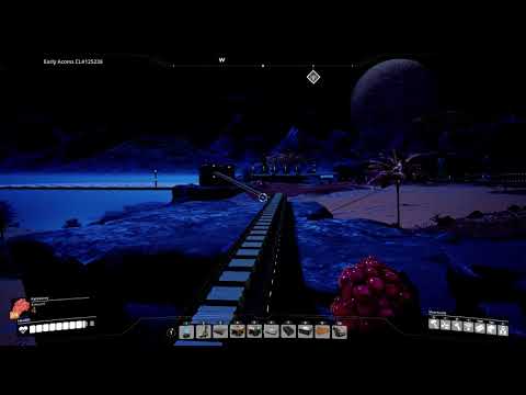 Satisfactory, Iron Ingot Flow of 270/min. Pretty chill. (old Early Access client #125236)