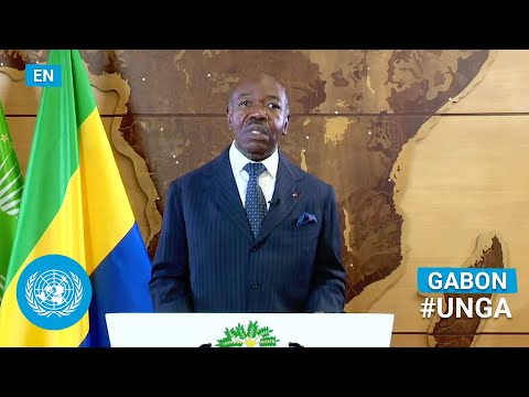 🇬🇦 Gabon - President Addresses United Nations General Debate, 76th Session (English) | #UNGA