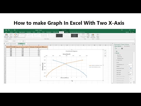 How To Plot an Excel Chart with Two X-Axes
