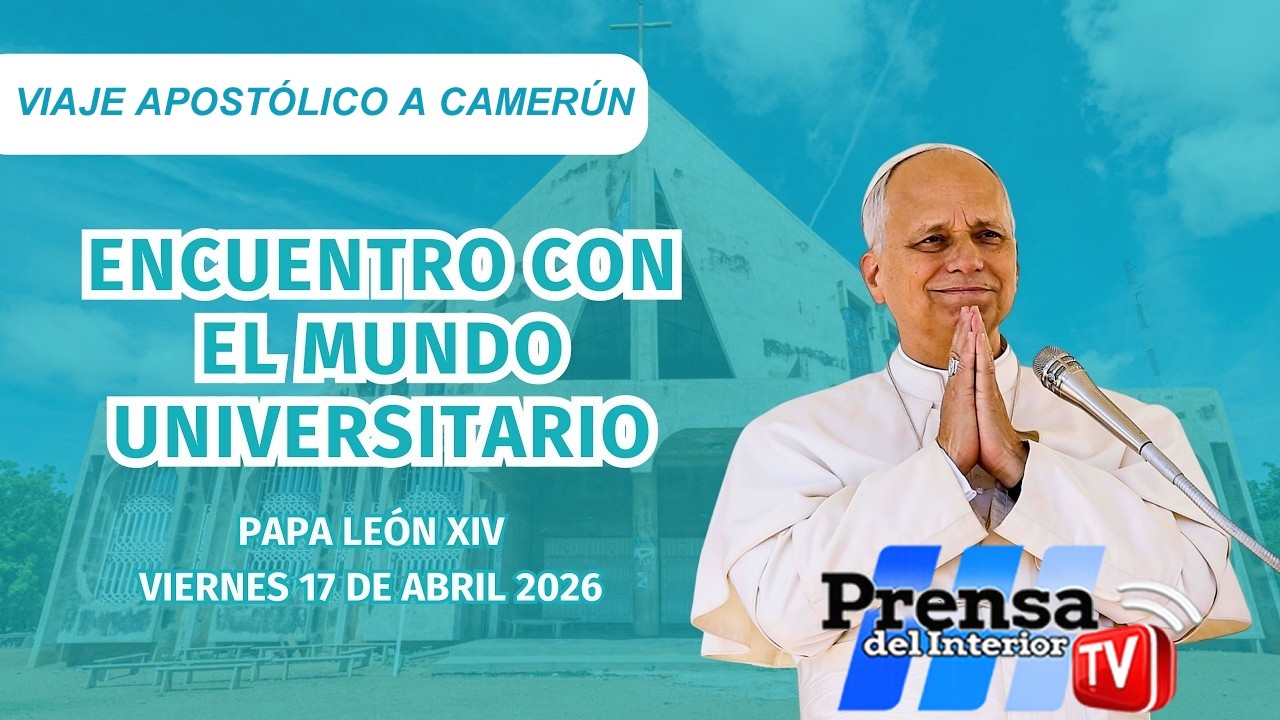 El Papa León XIV en Camerún: encuentro con universitarios en Yaundé