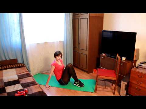 Tabata ehersisyo para sa pagbaba ng timbang ng video na may Kononova Slimming mga klase na may Anna review kurkurinoy