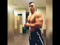 Young Bodybuilder Gym Flexing Shredded Muscles Alejandro Arango mens fitness model