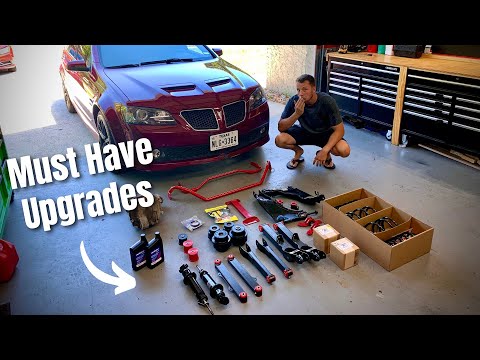The G8 gets MAJOR Suspension Upgrades