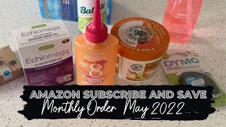 My Monthly Amazon Subscribe and Save Order
