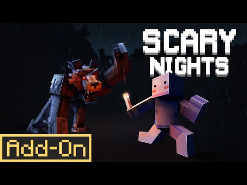 Minecraft Scary Nights Add-On Will TERRIFY You!