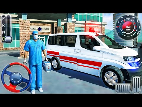 Survival Ambulance Rescue Simulator - Emergency City Van Driving - Android GamePlay #2