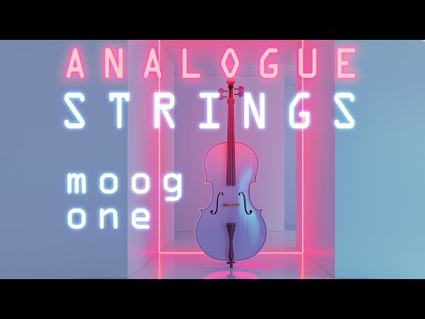 ANALOGUE STRINGS Moog One presets Demo.