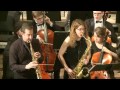Philip Glass Concerto for Saxophone Quartet and Orchestra Mvt. 1 and 4