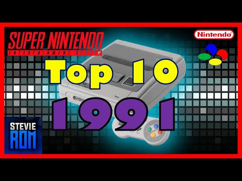 Top 10 Super Nintendo (SNES) Games 1991