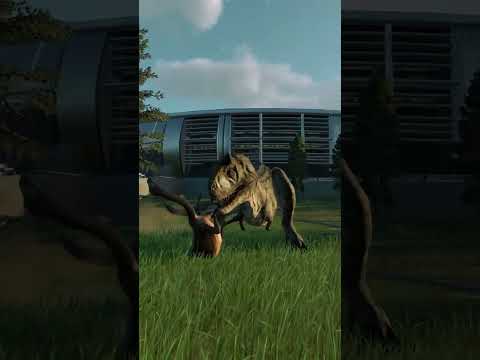 How Carnotaurus Handles Small Herbivorous Dinosaurs - Jurassic World Evolution 2 JWE2 #shorts