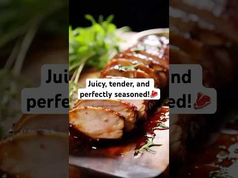 EASY Oven Baked Pork Loin Recipe! (Ready in 40 Minutes)