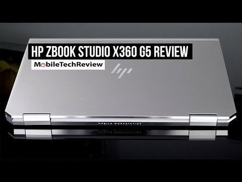 HP ZBook Studio X360 G5 Review