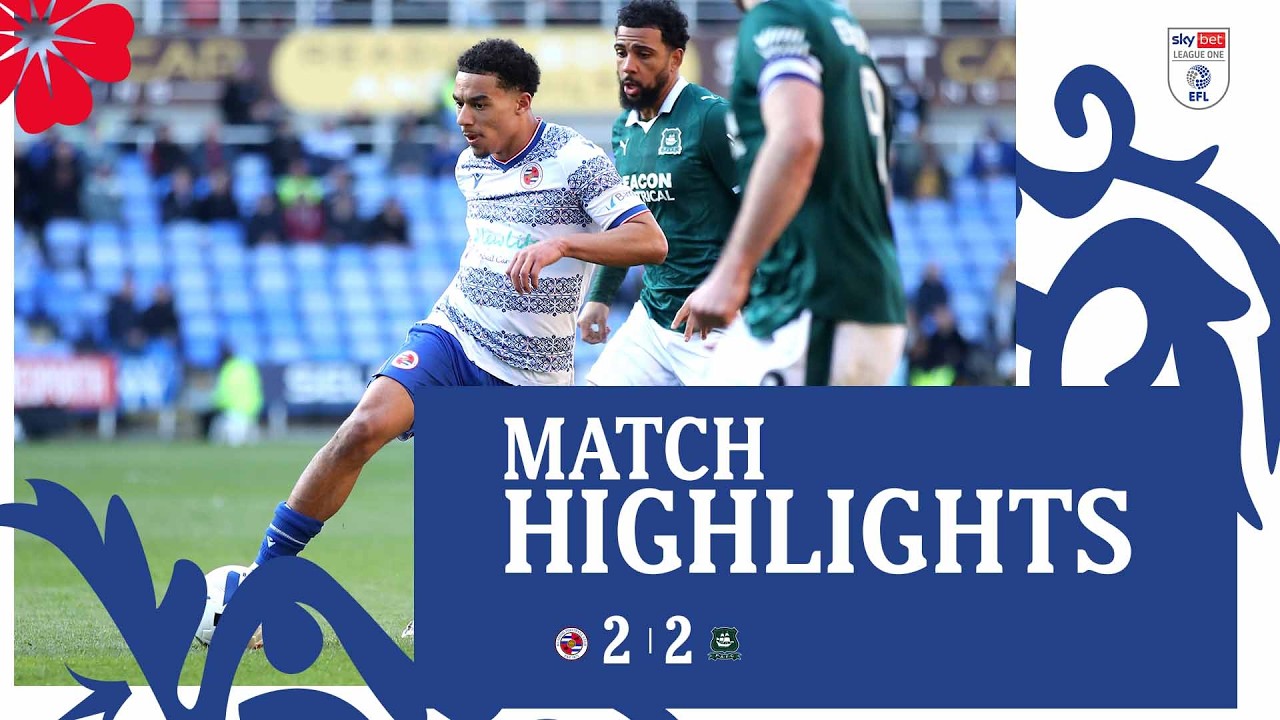 Reading vs Plymouth Argyle Highlights