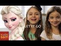 LET IT GO - IDINA MENZEL | Sophia & Bella 