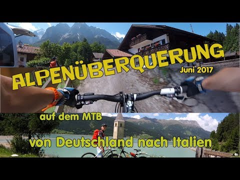 Alpenüberquerung Kind: mit Fahrrad nach Italien  !! Transalp - Alpencross !!