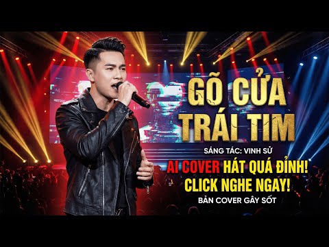 QUÁ HAY!!! GÕ CỬA TRÁI TIM(Vinh Sử) - Bản Cover AI Quá Ngọt