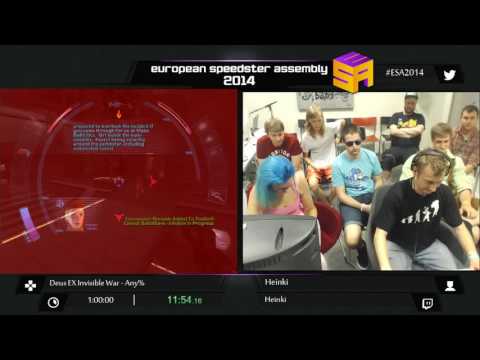 #ESA2014 YELLOW Deus EX Invisible War by Heinki Any%