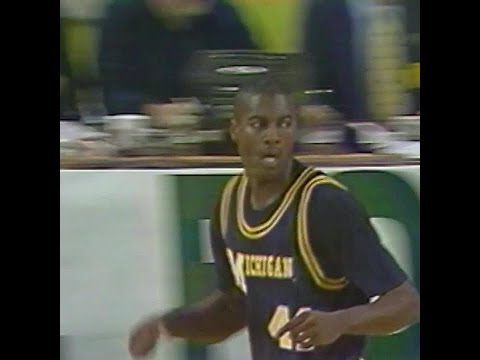 Flashback: Glen Rice Highlights in 1989 Final Four Win vs. Illinois | Michigan Basketball