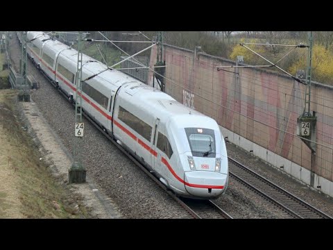 Mit Hochgeschwindigkeit auf der SFS Mannheim - Stuttgart! || Fernverkehr bei Neulußheim