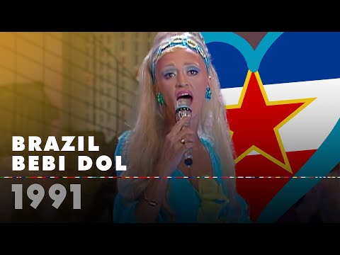 BRAZIL – BEBI DOL (Yugoslavia 1991 – Eurovision Song Contest HD)