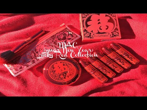 MAC Lunar New Year Lucky Red Collection + Swatches!