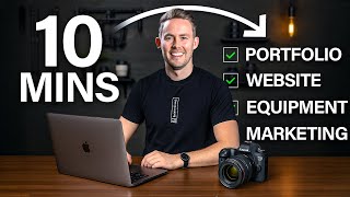 Start Your Photography Business in 10 Minutes (With No Clients or Experience)