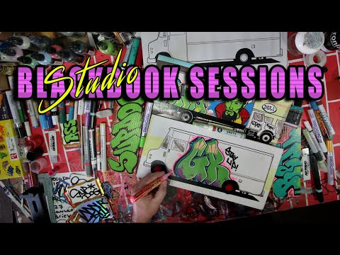 B̶l̶a̶c̶k̶b̶o̶o̶k̶ Studio Session 1 - Canvas, Mini Walls & Ironlak Fluid