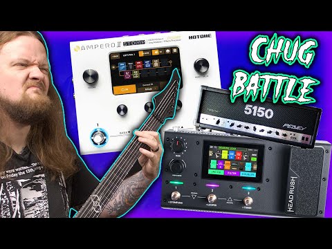 Chug Battle!! (5150 edition) Headrush MX5 vs. Ampero 2 Stomp