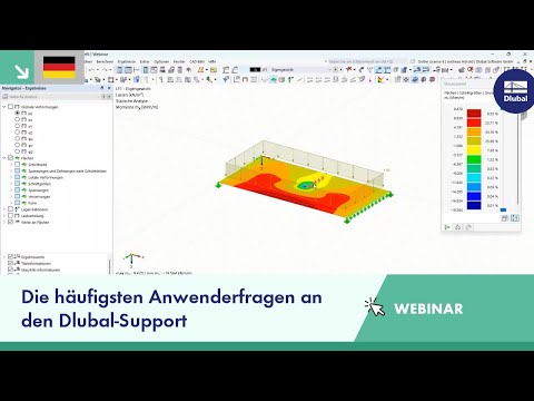 Webinar | Die häufigsten Anwenderfragen an den Dlubal-Support | November 2025