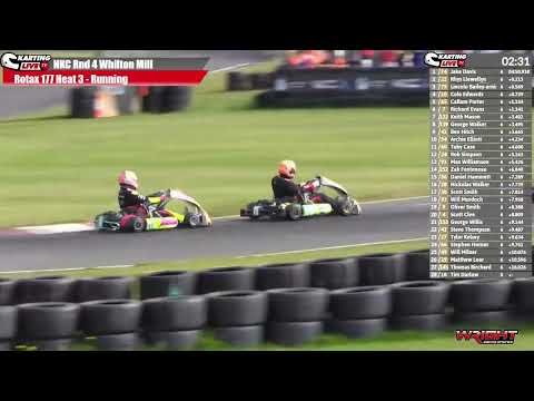 NKC Round 4 Whilton Mill Rotax 177 Heat 3 (August 18, 2024)
