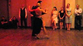 Leandro Oliver and Laila Rezk performing Vals @ La Nacional NYC 2012