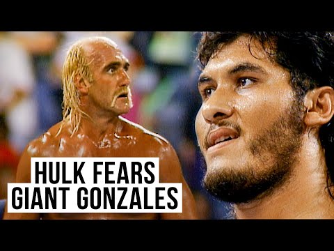 Giant Gonzales’ long-lost standoff with Hulk Hogan: From the WWE Vault