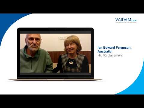 Suffering from Osteoarthritis for Several Years, Ian Edward Fergusan Shares his Experience of a Successful Hip Replacement in India