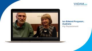 Suffering from Osteoarthritis for Several Years, Ian Edward Fergusan Shares his Experience of a Successful Hip Replacement in India