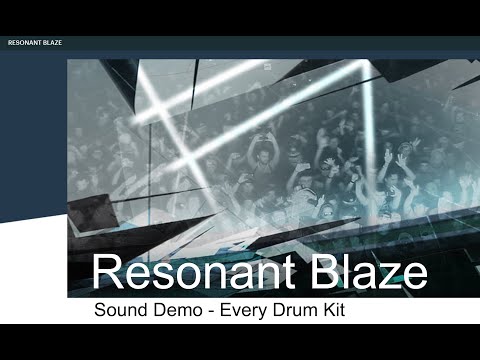 Maschine Expansion - Resonant Blaze - Sound Demo (Every Drum Kit)
