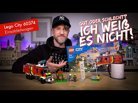 GEMISCHTE GEFÜHLE!! 🤯🤬😍 Lego City 60374 Einsatzleitwagen der Feuerwehr