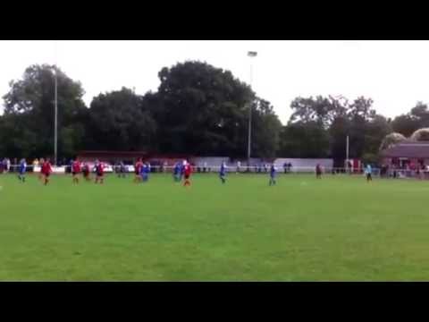 Aftermath of "Handbags" at Rothwell Corinthians vs Thrapston Town FC 15/8/2015