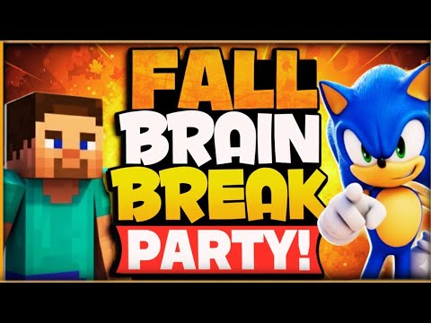 🍂 Fall Brain Break Party 🍂 Brain Breaks for Kids 🍂 Just Dance 🍂 Danny Go Inspired